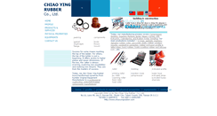 Desktop Screenshot of chiaoyingrubber.com